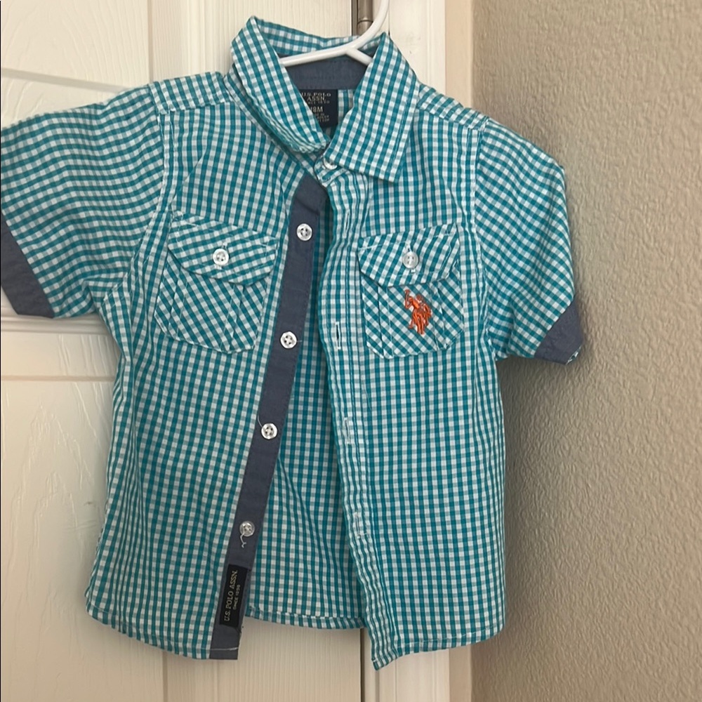 U.S. Polo Assn. Blue Button Down Shirt